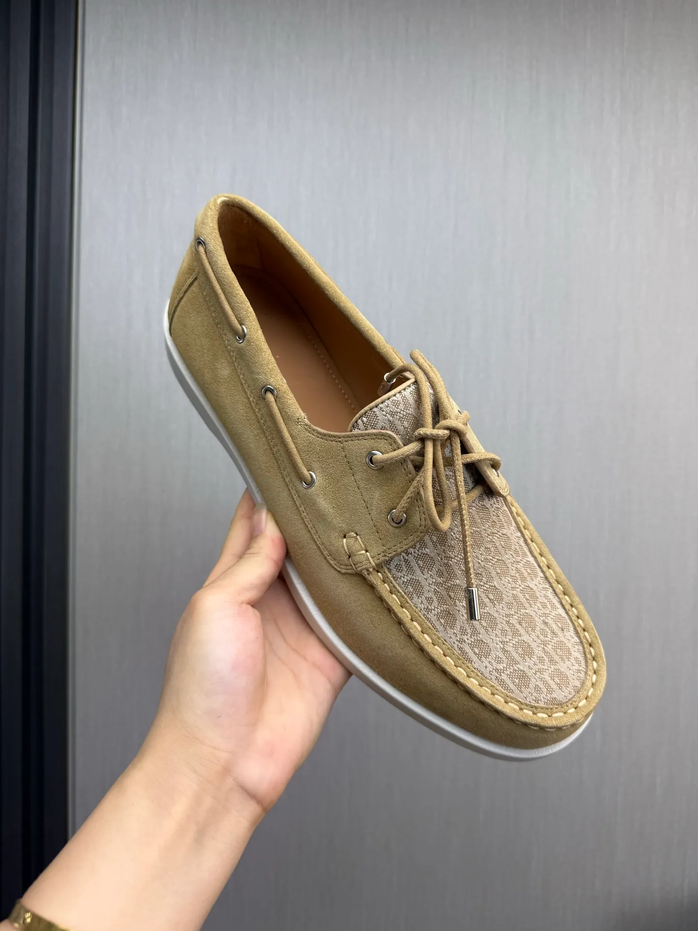 Men's shoes 💰560💰 [Dior Dior] Men's official website hot sale 🔥Imported frosted cowhide + cowhide lining. Original rubber wear-resistant outsole. High quality shipment ⬆️Code number 38-44, (45 customized)